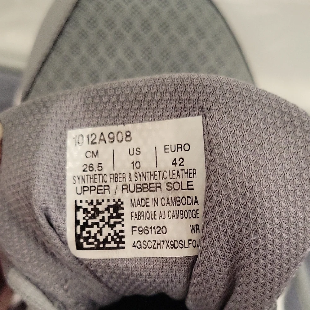 Asics Pink and Gray Athletic Shoes for Performance - Picture 2 of 5